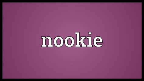 nookies|Nooky Definition & Meaning